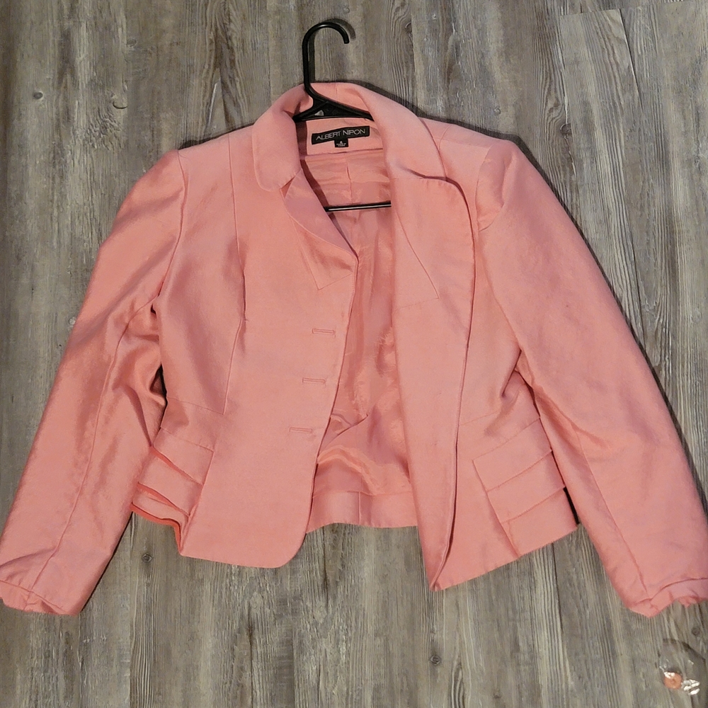 New York & Company Soft Pink Blazer
